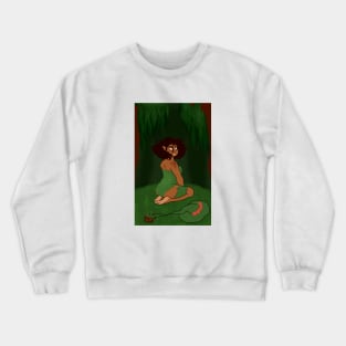 Forest Spirit Witch Crewneck Sweatshirt